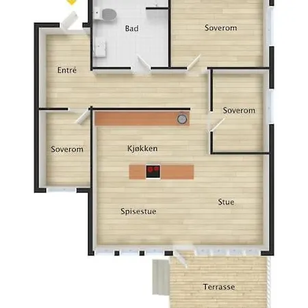 Modern & Spacious Apartment! In Stavanger